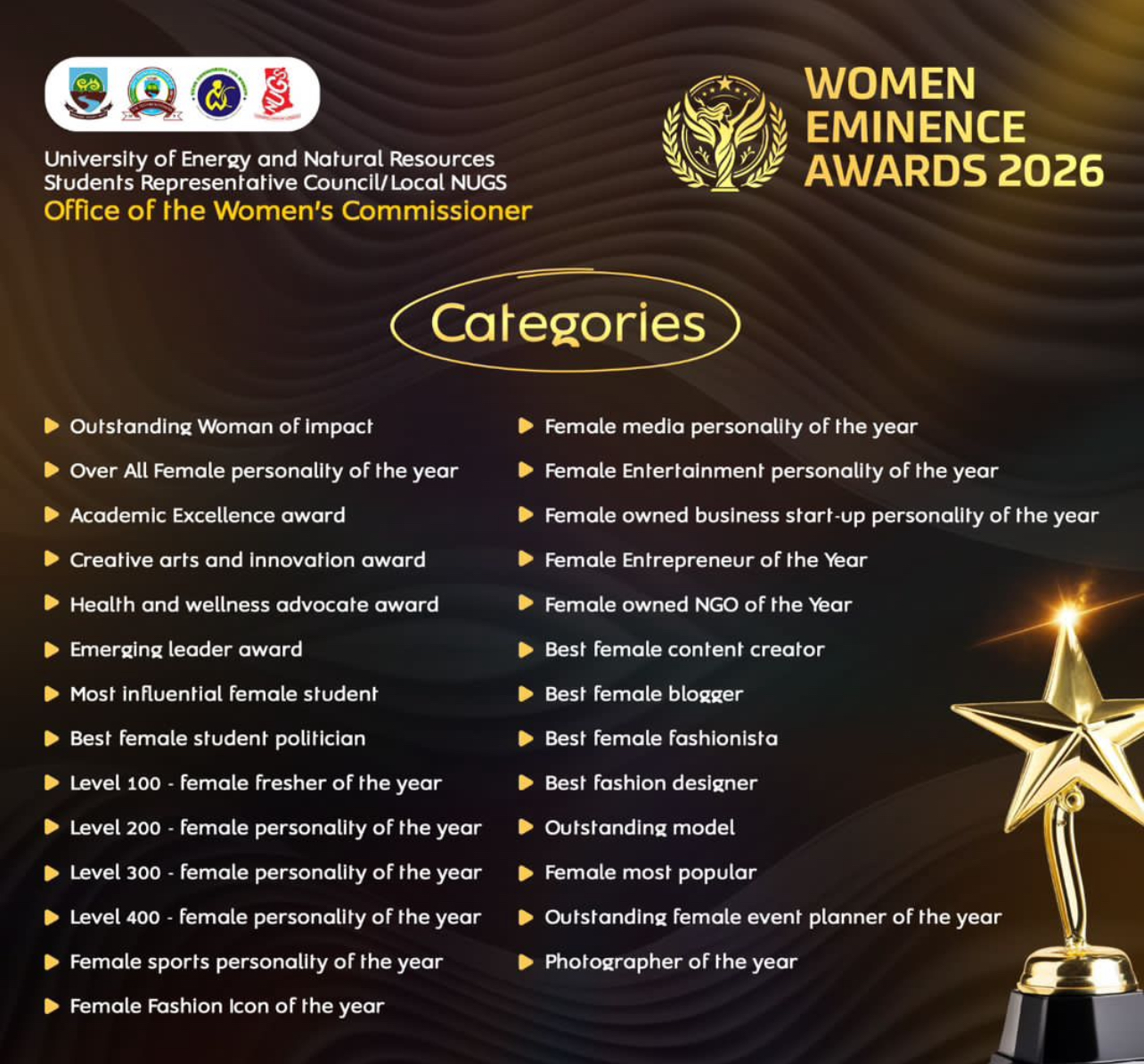 UENR WOMEN EMINENCE AWARDS